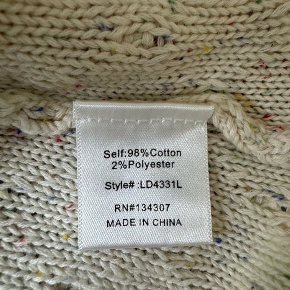 NWT Line & Dot Ruby Textured Midi Sweater Dress Cable Knit size Small - Picture 8 of 8